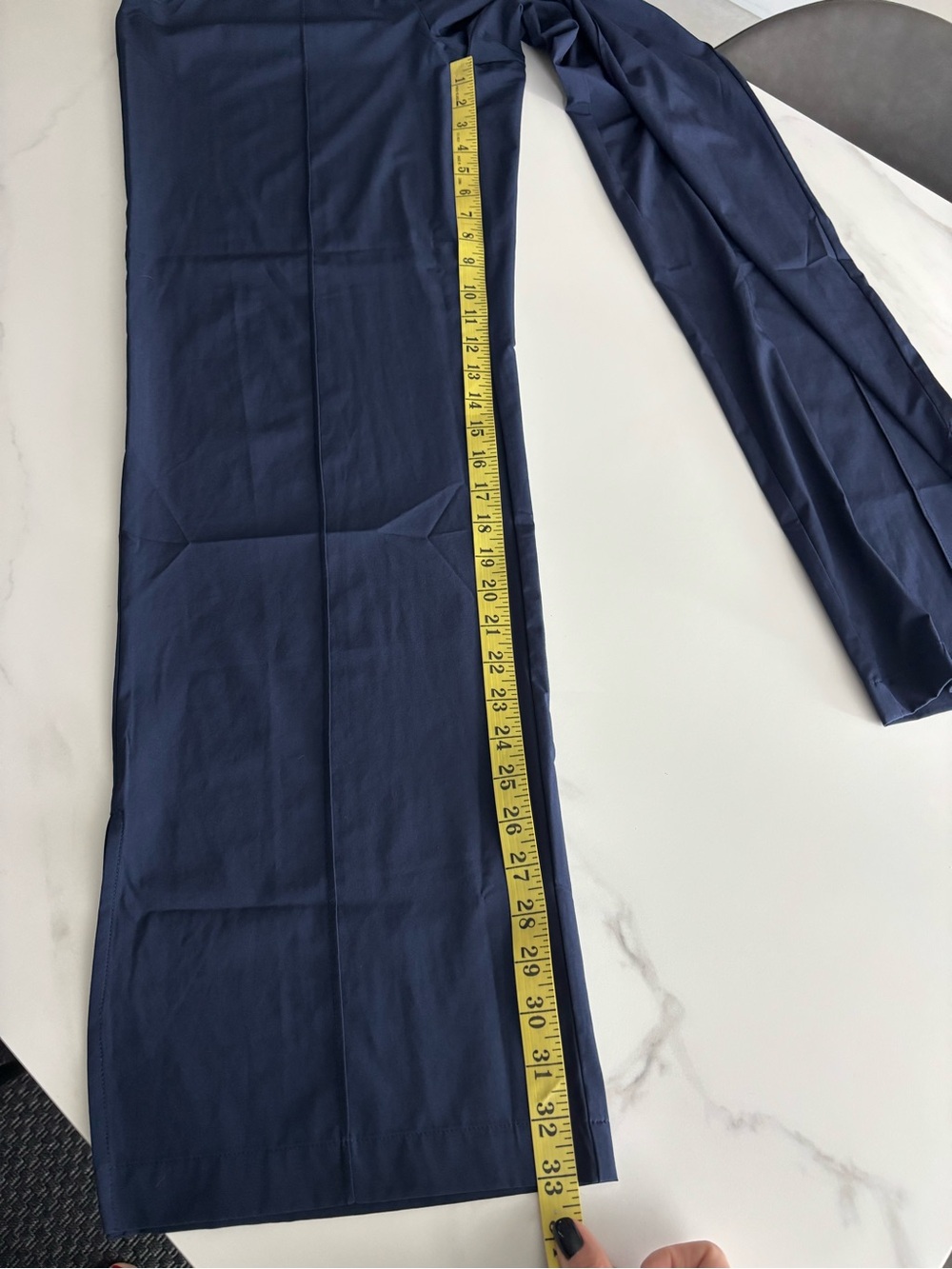 GAP Wide Leg Pants in Navy - Picture 10 of 13